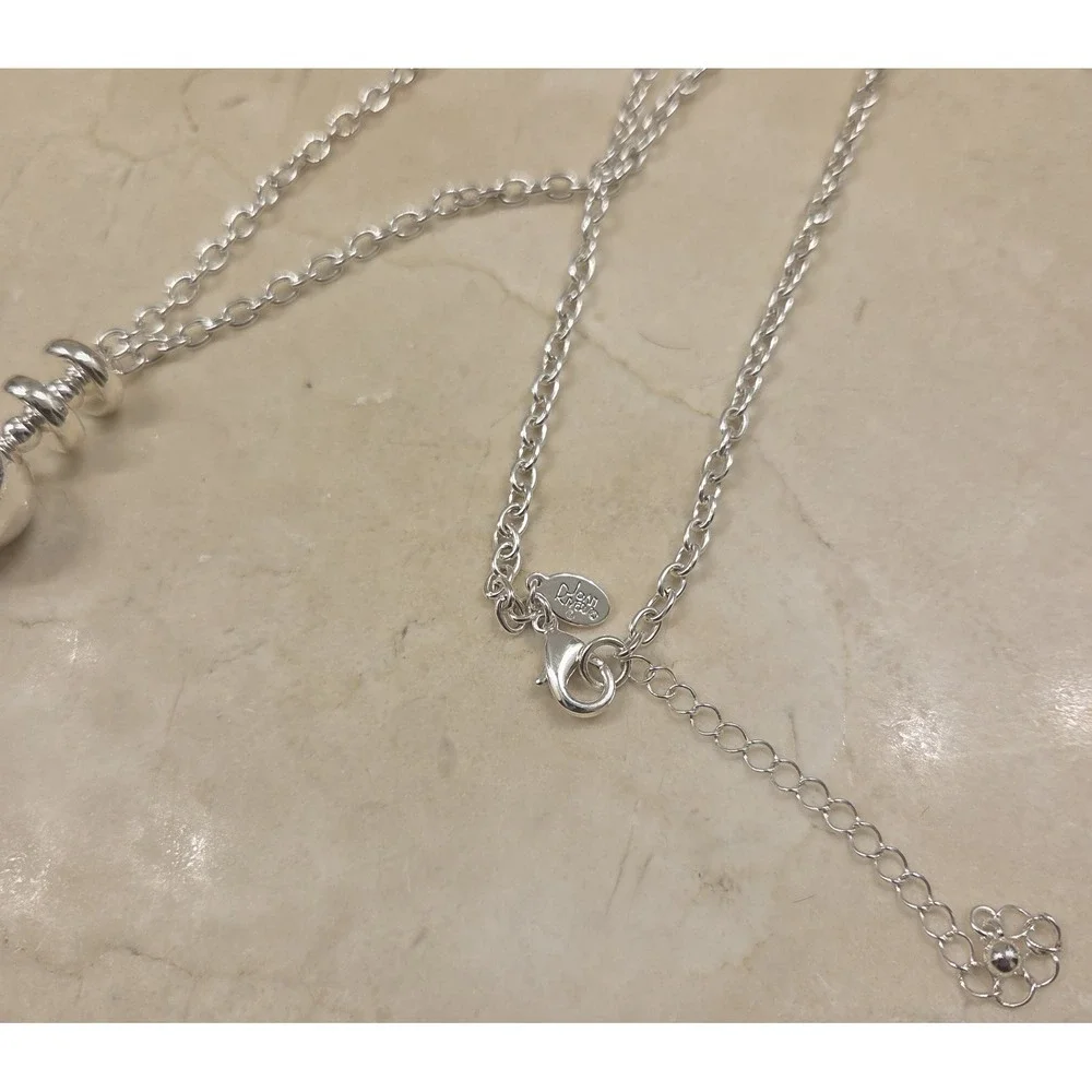 Joan Rivers Silver‎ Tone Extra Long Tassel Necklace 30-33